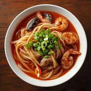 N2(E). Spicy Seafood Udon