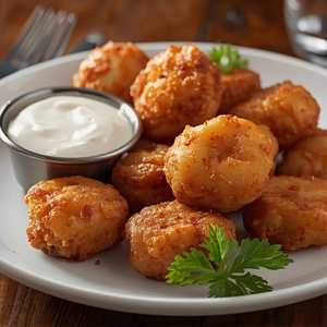 Deep Fried Scallops