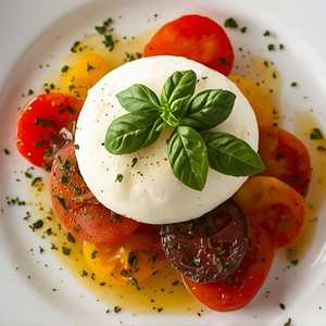 Burrata & Heirloom Tomato