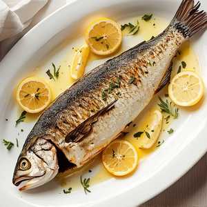 Grilled Whole Branzino