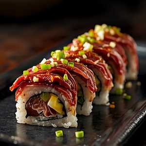 Beef Tataki Dragon Roll