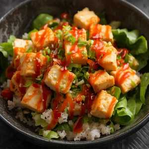K4. Tofu Salad Bibimbab