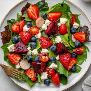 Beet and Goat Cheese Salad