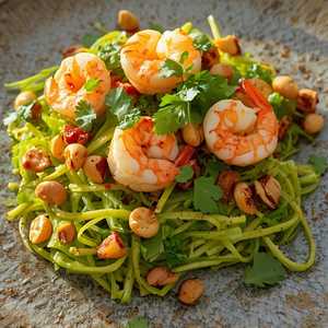 Mango Salad with Grilled Shrimp (Gỏi Xoài Tôm Nướng)
