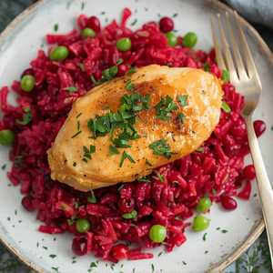 Zereshk Polo (White Meat)