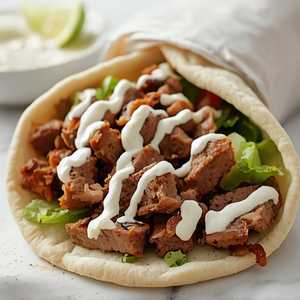 Gyros On A Pita