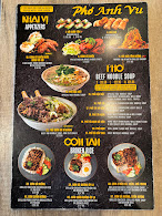 Pho Anh Vu Dufferin Menu Photo 2