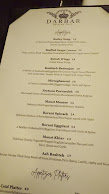 Darbar Persian Grill & Wine Lounge Menu Photo 4