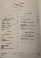 David Duncan House Menu Photo 3
