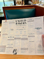 United Bakers Dairy Restaurant Menu Photo 2