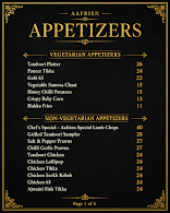 AAFRIEN INDIAN RESTAURANT Menu Photo 2