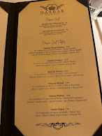 Darbar Persian Grill & Wine Lounge Menu Photo 5